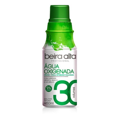 Água Oxigenada 30 volumes 9% 450ml Beira Alta