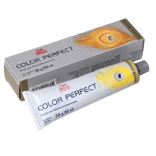 Tintura Color Perfect 12/89 Louro Pérola Cendré Especial 60g Wella