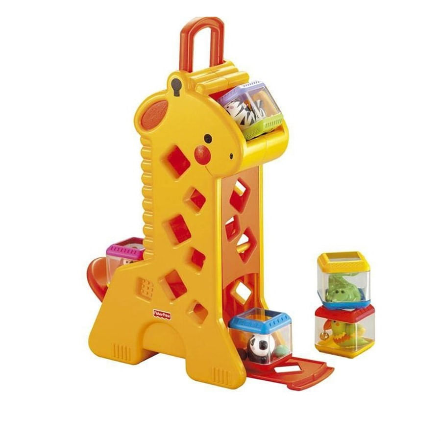 Jirafa fisher price cubos online