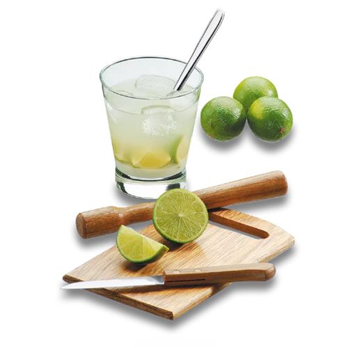 Conjunto para Caipirinha 5 Peças Lyon 2348/100 Brinox