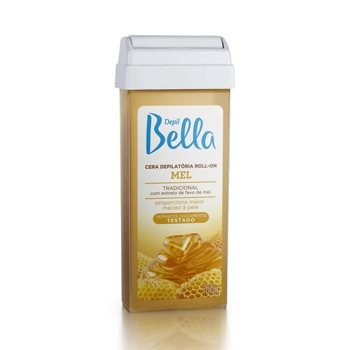 Cera Depilatória Roll-on 100g Depil Bella Mel