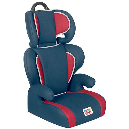 Cadeira Safety  Comfort Azul Marinho e Vermelho Tutti Baby
