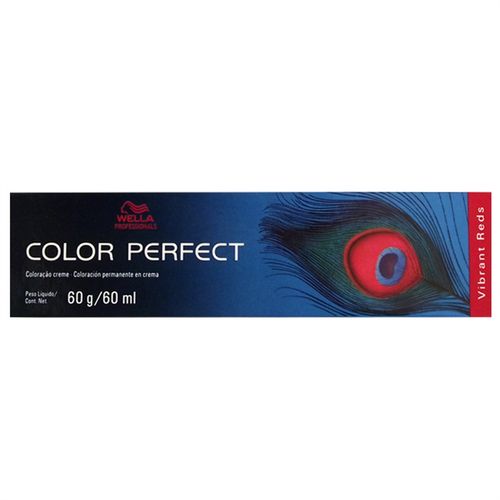 Tintura Color Perfect 5/4 Castanho Claro Vermelho 60g Wella