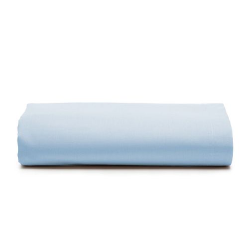 Lençol sem Elástico Casal Azul Santista Royal