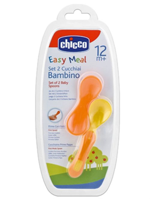 Conjunto de Colheres com 02 Unidades 12m  Chicco