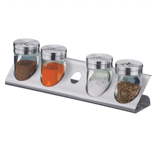 Conjunto Porta Condimentos 5 Peças Parma Brinox