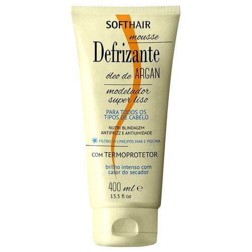 Defrizante Óleo de Argan 400ml Soft Hair