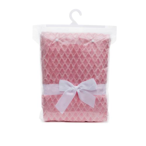 Manta Amor Bêbê soft 4201 Rosa Loaní