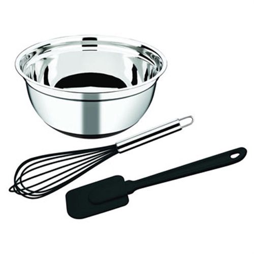 Conjunto para Cozinha 3 Peças Preto Suprema 2096/110 Brinox