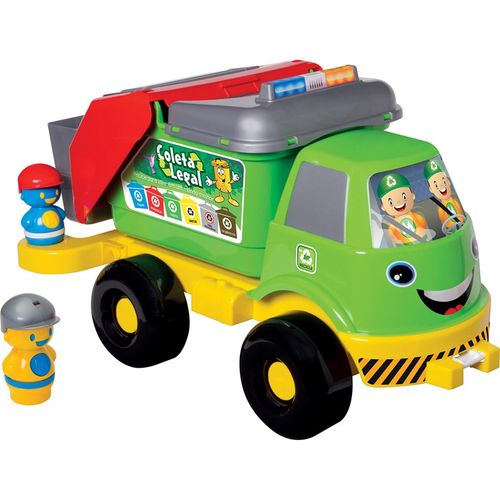 Caminhão Coleta Seletiva 18m  518 Mercotoys