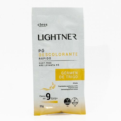 Pó Descolorante Gérmen de Trigo Lightner 20g Cless