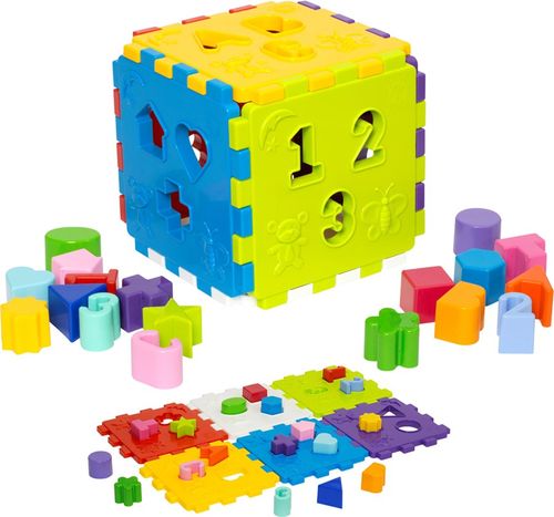 Brinquedo Cubo Didático 12m  403 Mercotoys