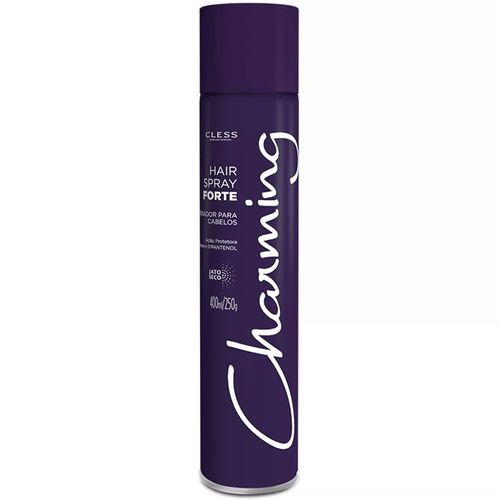 Fixador Para Cabelos Charming Hair Spray Fixação Forte 400ml Cless