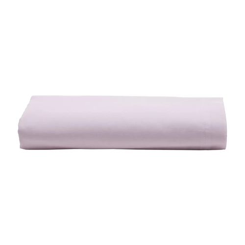 Lençol com Elástico Queen Rosa 150 fios Santista Prata
