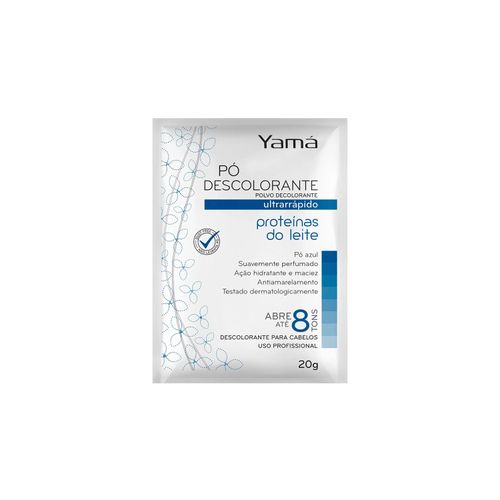 Pó Descolorante Ultrarrápido Proteínas Do Leite Refil 20g Yamá