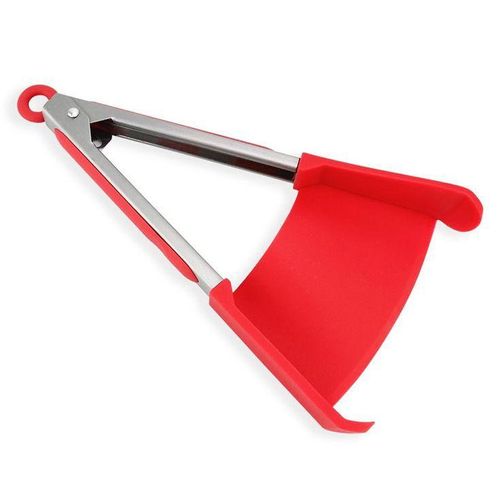 Espátula Pegador de Alimentos Inteligente Silicone 2 em 1 Clink