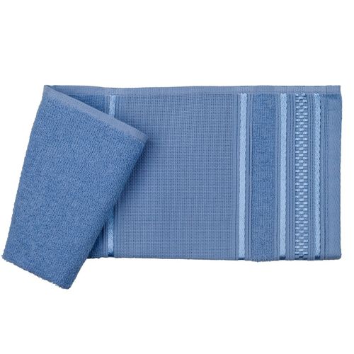 Toalha para Bordar e Pintar Lavabo Azul Desiree Santista