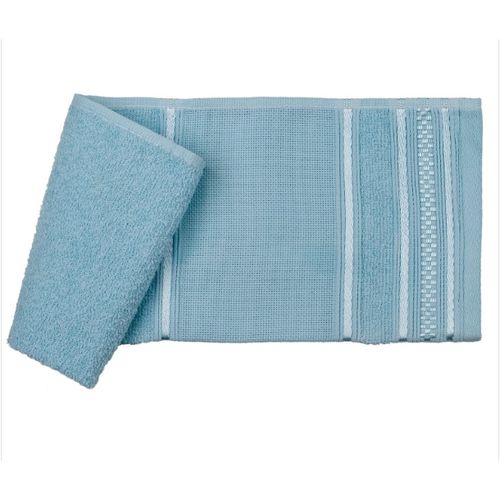 Toalha de Banho para Bordar e Pintar Azul Água Desiree Santista