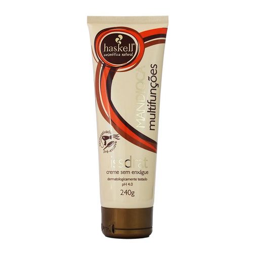 Creme sem Enxague Mandioca Multifunções 240g Haskell