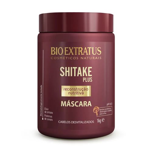 Máscara Shitake Plus 1kg Bio Extratus