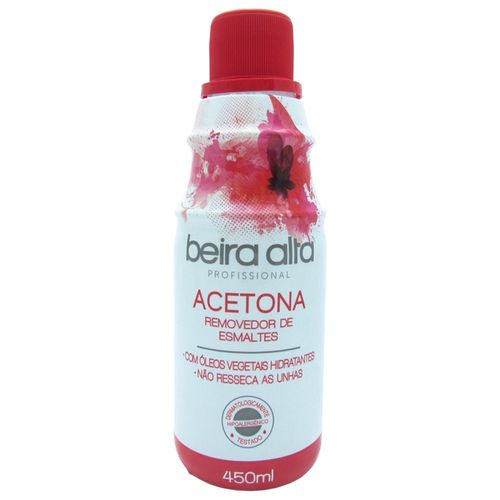 Acetona Removedor de Esmaltes 450ml Beira Alta