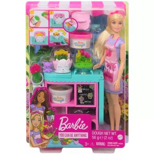 Boneca Barbie Loja de Flores GTN58 Mattel