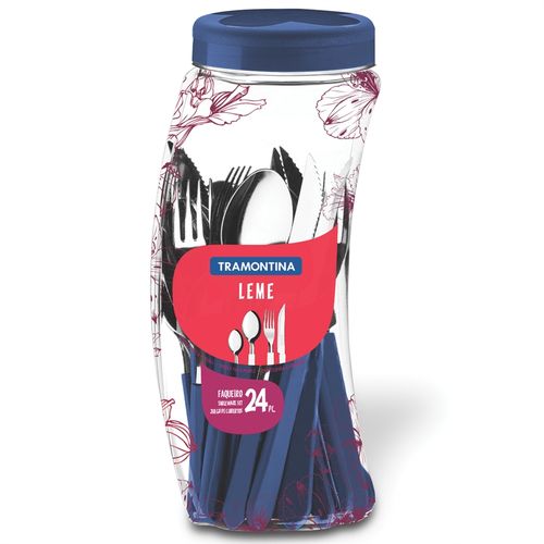 Faqueiro Inox com 24 Peças Leme 23198/131 Tramontina