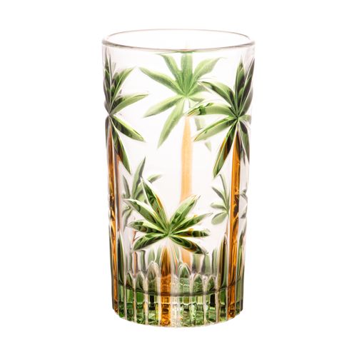 Copo Alto Cristal Chumbo 330ml Palme Tree 28149 Wolff