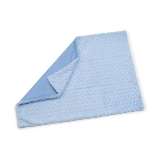 Manta Charme Corações 5502 Azul Loaní