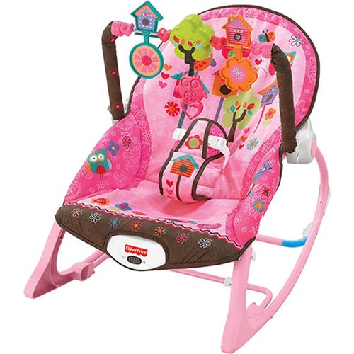 Cadeira de Balanço Minha Infância Sonho Rosa X7032 Fisher Price