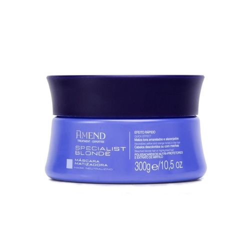 Máscara Matizadora Specialist Blonde 300g Amend