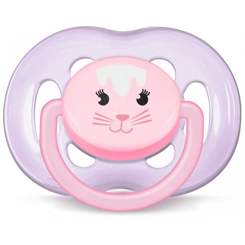 Chupeta Ortodôntica Freeflow Animal Gatinha 6-18m SCF183/13 Avent Philips