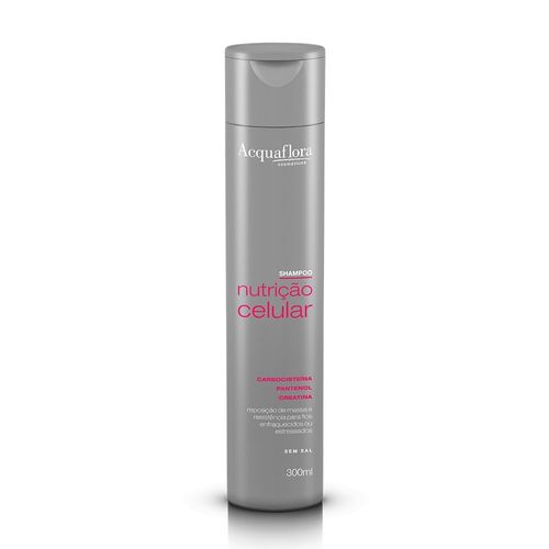 Shampoo Nutrição Celular Pantenol 300ml Acquaflora