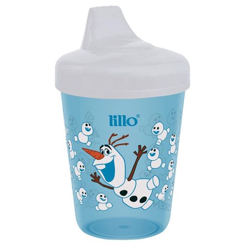 Copo Antivazamento Olaf Frozen Azul 6m  207ml Lillo