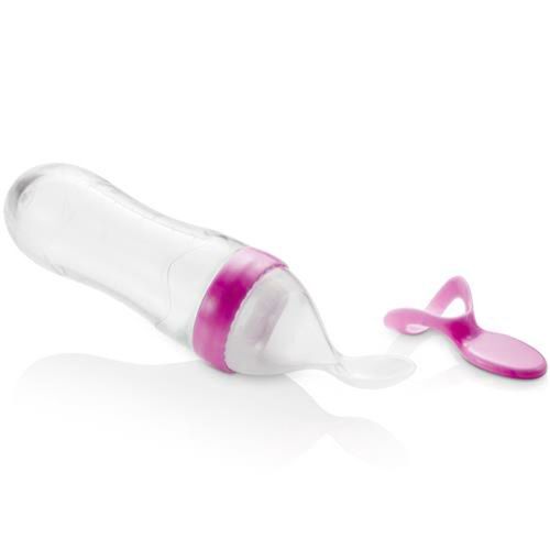 Colher Dosadora para Papinha Rosa Multikids Baby