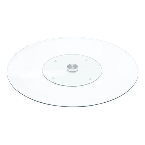 Centro de Mesa Giratório Vidro 34cm 2517 Wolff