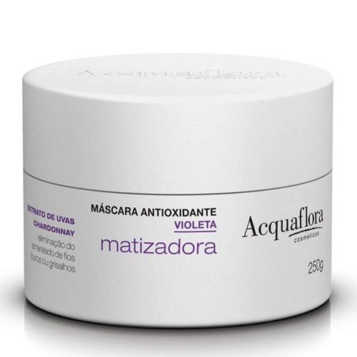 Máscara Antioxidante 250ml Violeta Matizante Acquaflora