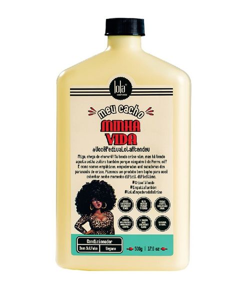 Condicionador Meu Cacho Minha Vida 500g Lola Cosmetics