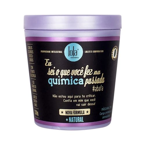 Máscara Eu Sei o Que Você Fez na Química Passada 230g Lola Cosmetics