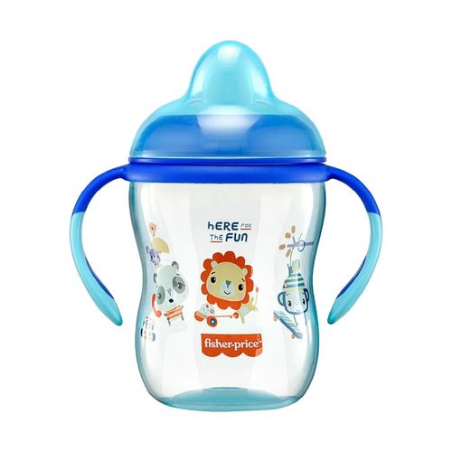 Copo treinamento com Bico First Moments Azul 270ml BB1014 Fisher Price