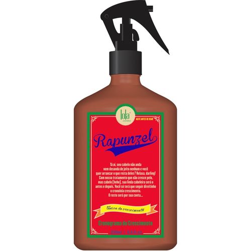 Tônico de Crescimento Rapunzel 250ml Lola Cosmetics