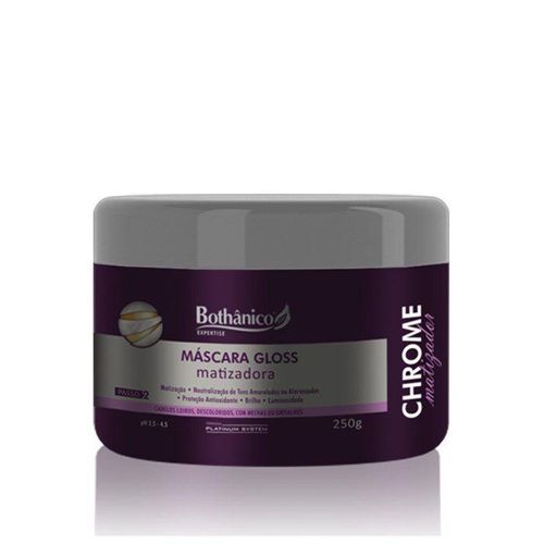 Máscara Gloss Matizadora 250g Bothânico