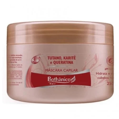 Máscara Tutano, Karitê e Queratina 250g Bothânico