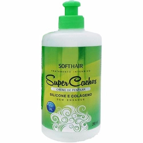 Creme De Pentear Super Cachos Definidos 3D 280ml Soft Hair