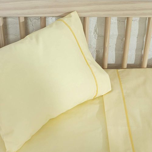 Jogo Lençol Baby Amarelo Artex
