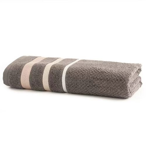 Toalha de Banho Fio Penteado Brook Cinza Santista Unique