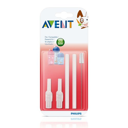 Kit de Canudos Avulsos com 2 Escovas SCF764/00 Avent Philips