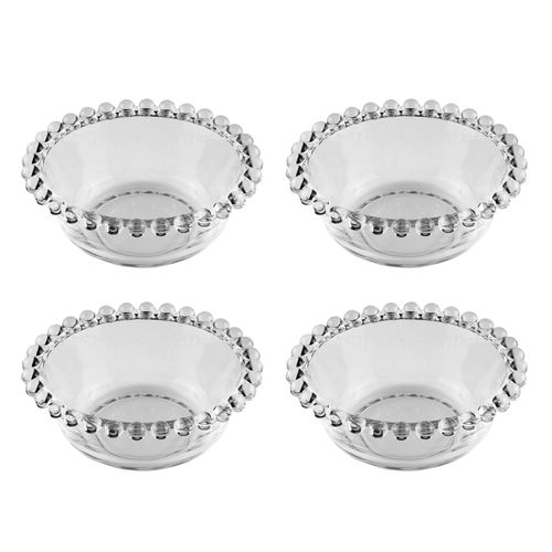 Jogo de 4 Bowls Cristal de Chumbo Pearl 12cm 27894 Wolff