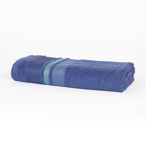 Toalha de Rosto Texture Azul Denin Santista Home Design