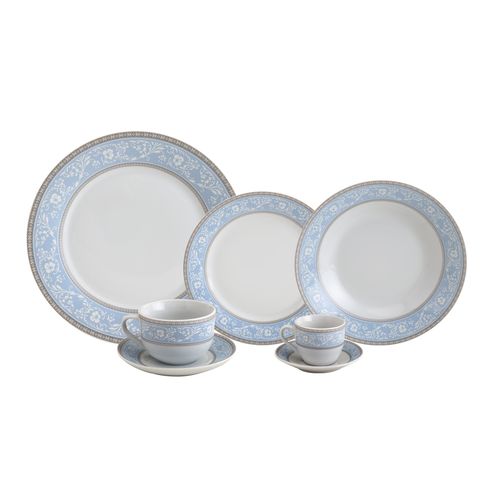 Jogo de Jantar com 42 Peças Porcelana Garden Super 8195 Lyor